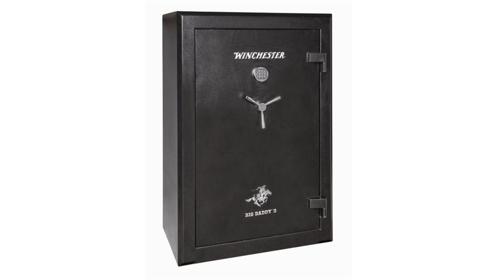 Winchester Safes Big Daddy 36 Gun Safe,Mechanical Lock,Black BD26042367M
