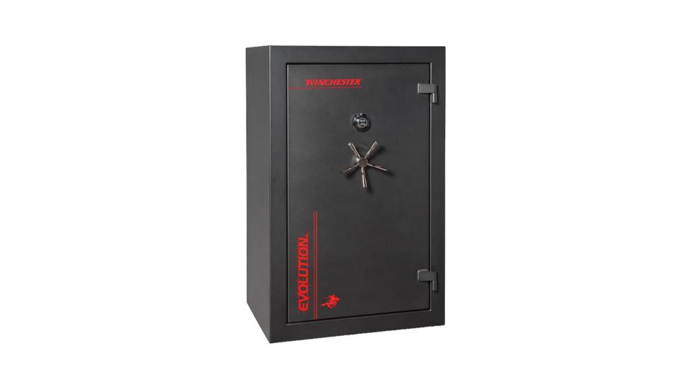 Winchester Safes Evolution 36, Modular Interior Gun Safe, 60 Min Fire Rating, U.L. Listed Mechanical Lock, Flat Black, 35.6 cu. Ft, E-5938-36-9-M