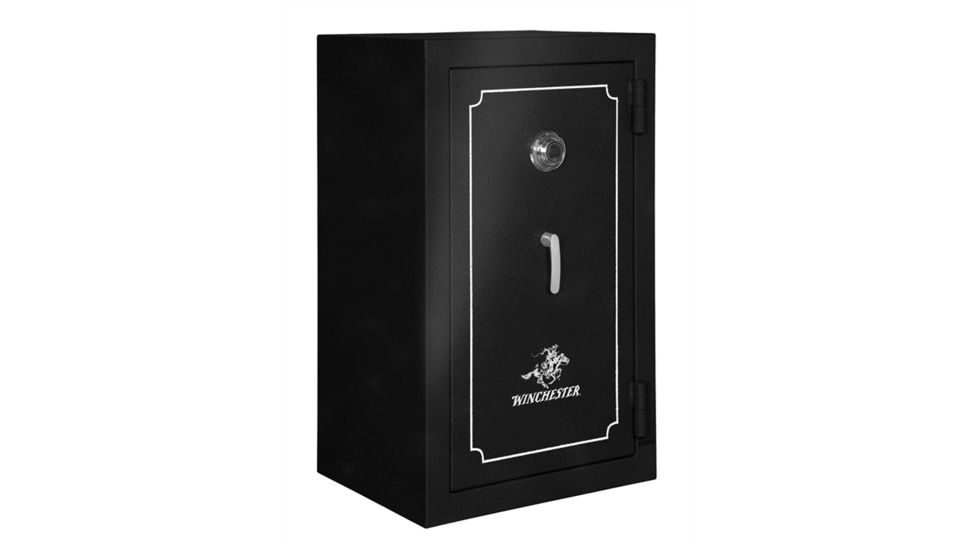 Winchester Safes Home And Office 12 Gun Safe,Mechanical Lock,Black H4226P127M