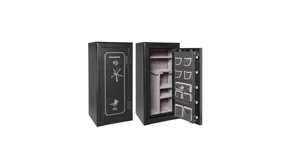 Winchester Safes Legacy 26 Gun Safe,Electronic Lock,Black L6030267E