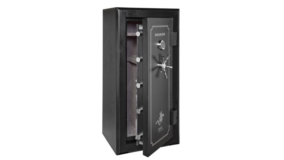 Winchester Safes Legacy 26 Gun Safe,Mechanical Lock,Black L6030267M
