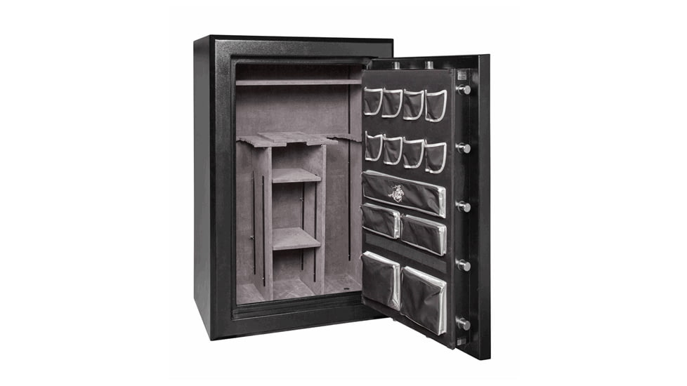Winchester Safes Silverado 38 Gun Safe,Mechanical Lock,Black S6040387M