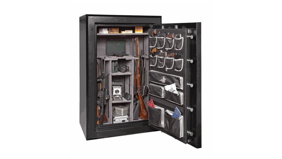 Winchester Safes Silverado 38 Gun Safe,Mechanical Lock,Black S6040387M