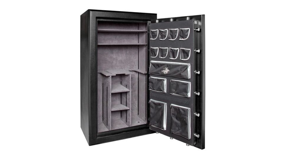 Winchester Safes Silverado 49 Gun Safe,Mechanical Lock,Black S7242497M