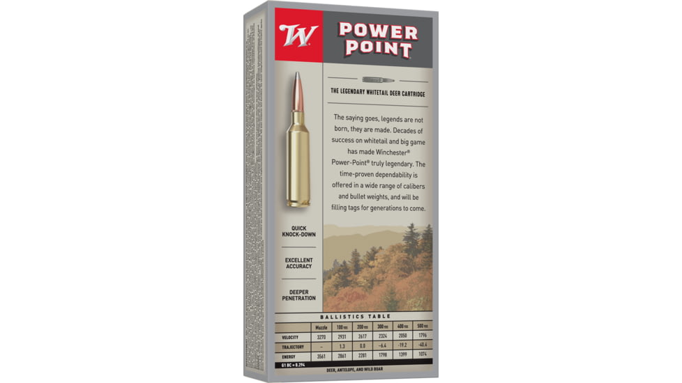 Winchester Super-X RIFLE .300 Winchester Short Magnum 150 grain Power-Point Centerfire Rifle Ammo, 20 Rounds, X300WSM1