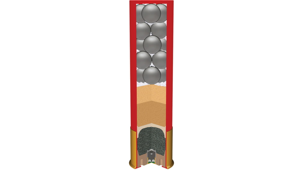Winchester Super-X Shotshell 12 Gauge 15 Pellets 3in Centerfire Shotgun Buckshot Ammo, 15 Rounds, XB12300VP
