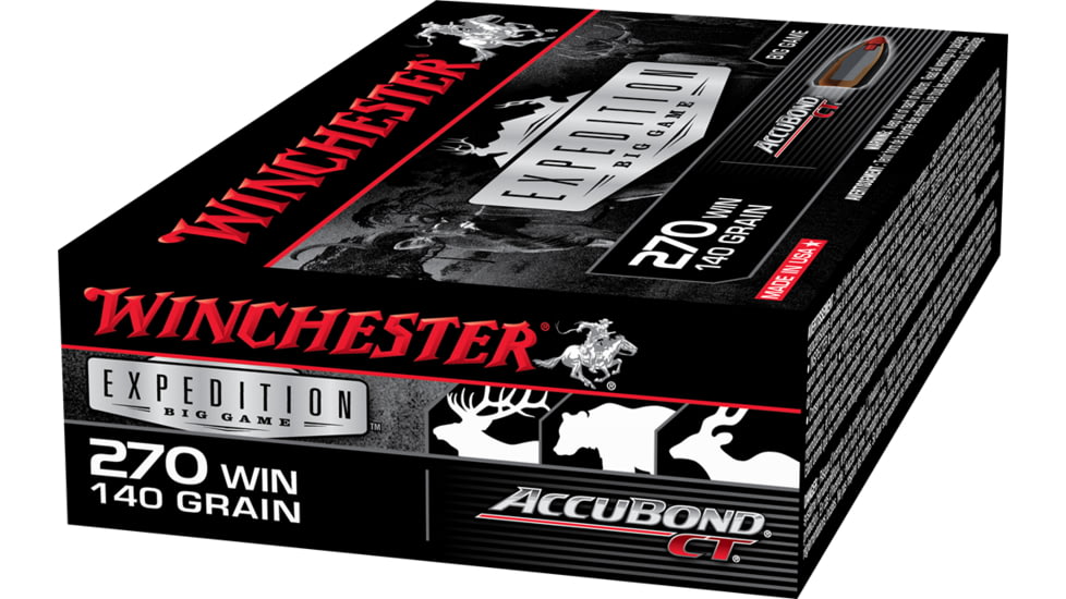Winchester Supreme 270 Win 140 gr AccuBond CT S270CT, S270CT