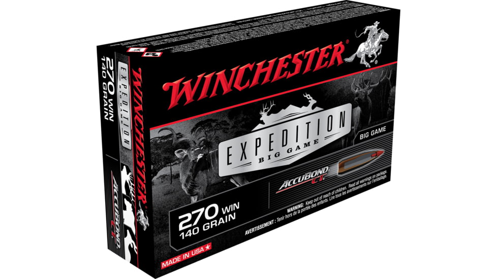 Winchester Supreme 270 Win 140 gr AccuBond CT S270CT, S270CT