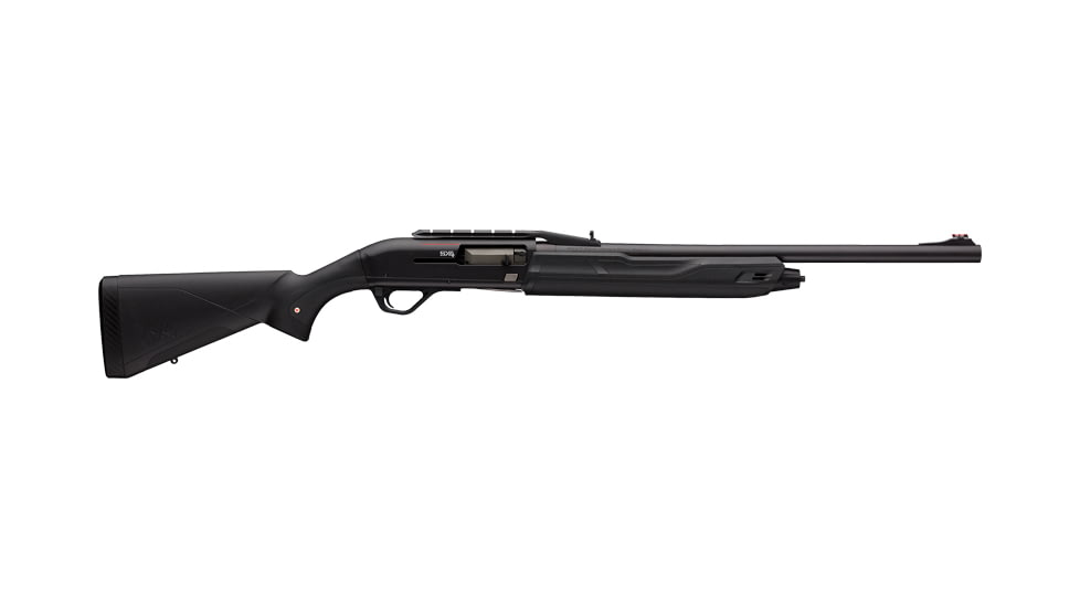 Winchester SX4 Cantilever Deer 3in Field Semi-Auto Shotgun, 20 Gauge, 22in BBL, Synthetic Black Stock, Truglo Fiber-Optic Front Sight, Black, 511215640