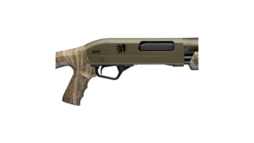 Winchester SXP Long Beard 3.5in Pump Action Shotgun, 12 Gauge, 24 inch Barrel, Synthetic, Camoflage, Camoflage, 512478290