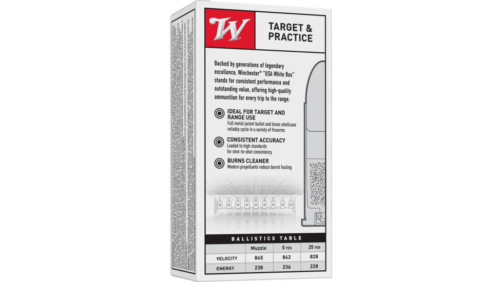 Winchester USA Handgun .38 Special 150 grain Lead Round Nose Centerfire Pistol Ammo, 500 Round