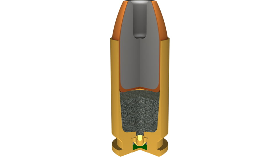 Winchester USA Handgun .40 S&amp;W 180 grain Jacketed Hollow Point Brass Cased Centerfire Pistol Ammo, 50 Rounds, USA40JHP