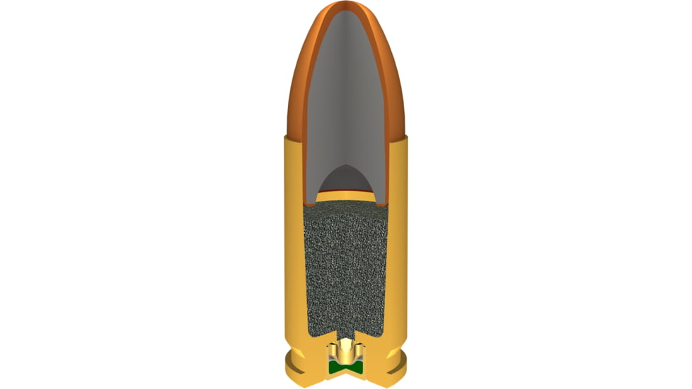 Winchester USA, 9mm Luger, 115 Grain, FMJ, Brass Case, Centerfire Pistol Ammo, 500 Rounds Box, Q4172-KIT5