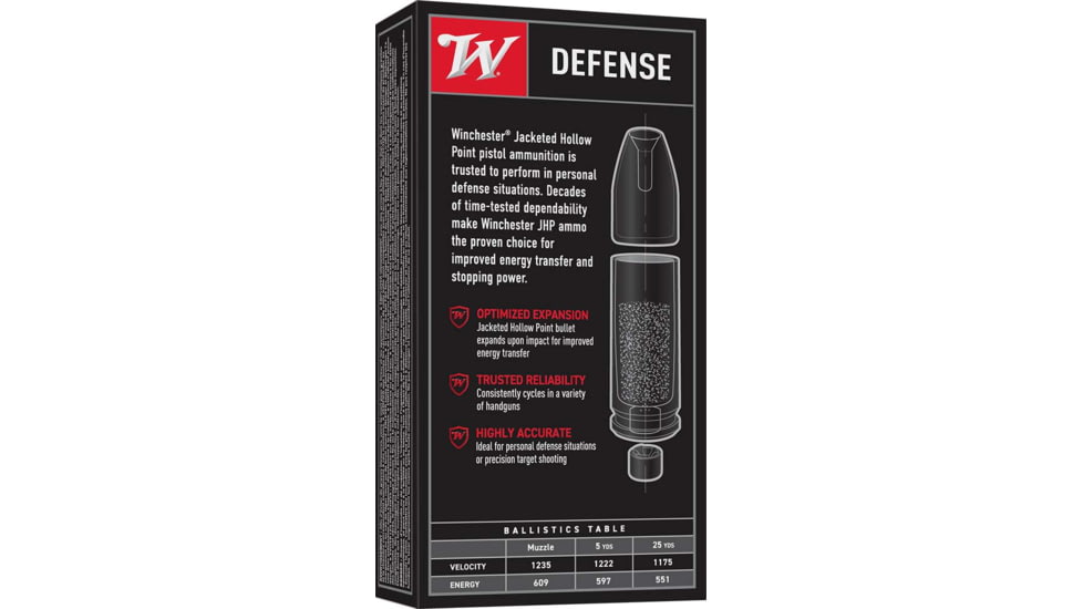 Winchester USA Personal Protection Pistol Ammo
