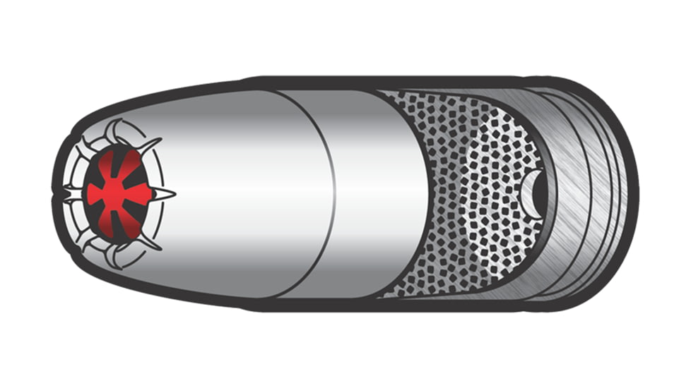 Winchester USA Ready .45 ACP 200 Grain Hex-Vent HP Pistol Ammo, 20 Round, RED45HP