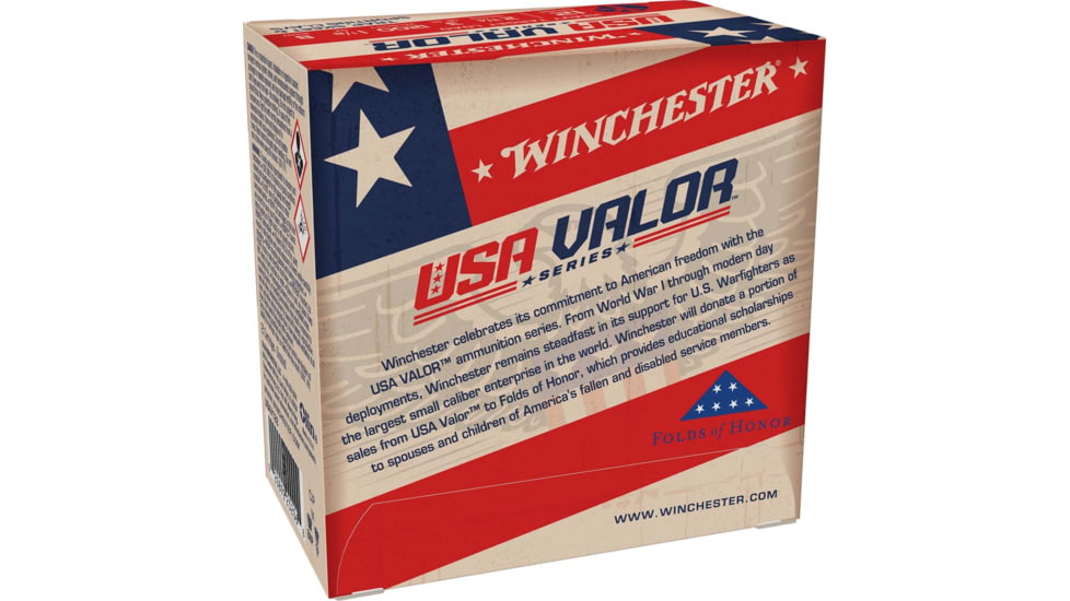 Winchester USA VALOR 12 Gauge 1-1/8oz, 2.75in, 8 Shot Size, Shotgun Ammo, 25 Rounds, USAV128