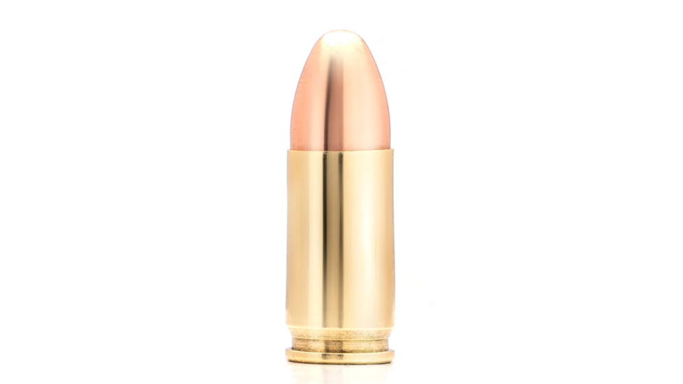 Winchester USA Valor 9 mm NATO 124 Grain FMJ Centerfire Pistol Ammo, 200 Rounds, USA9NATOW