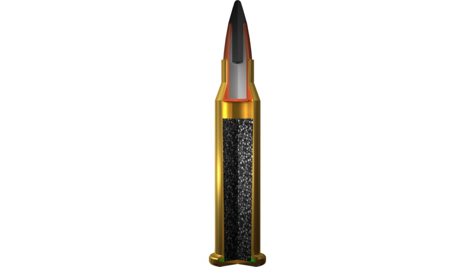 Winchester Varmint HE .17 Winchester Super Magnum 25 grain Polymer Tip Rimfire Ammo, 50 Rounds, S17W25