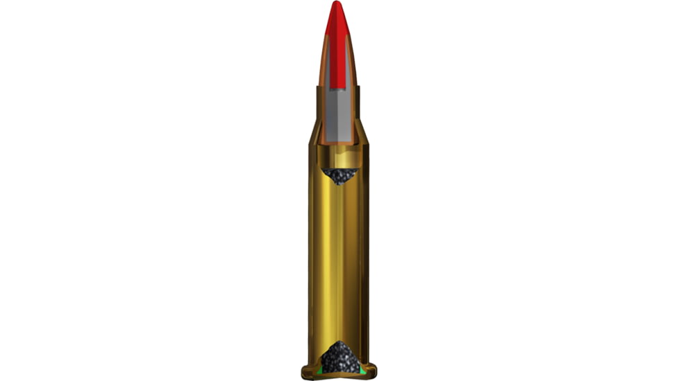 Winchester Varmint HE .17 Winchester Super Magnum 25 grain Polymer Tip Rimfire Ammo, 50 Rounds, S17W25