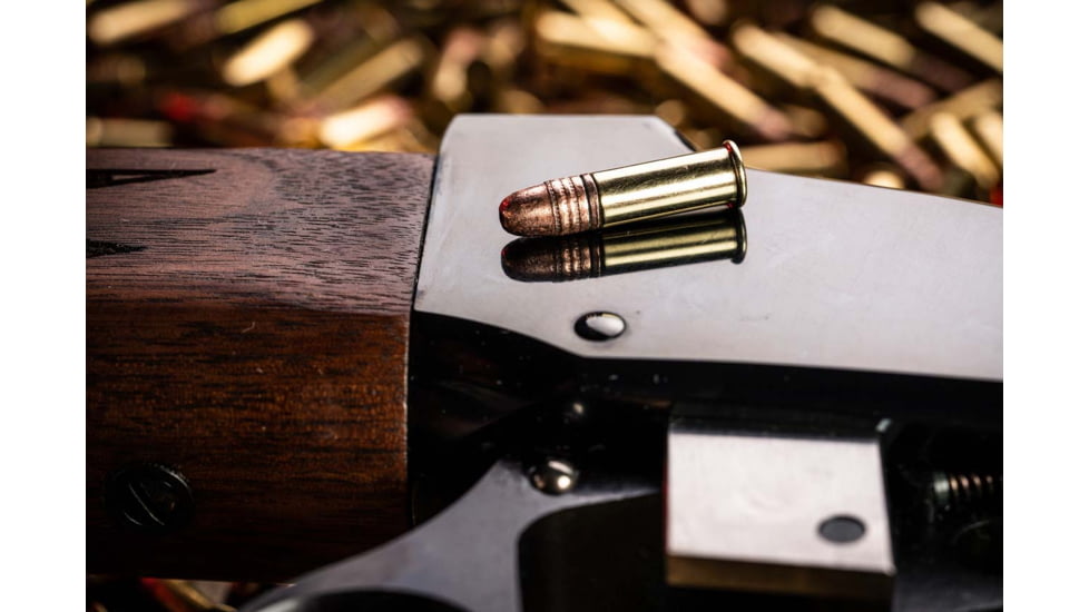 Winchester Wildcat .22 Long Rifle 40 Grain Copper Plated Rimfire Ammo, 500 Rounds, WW22LRB