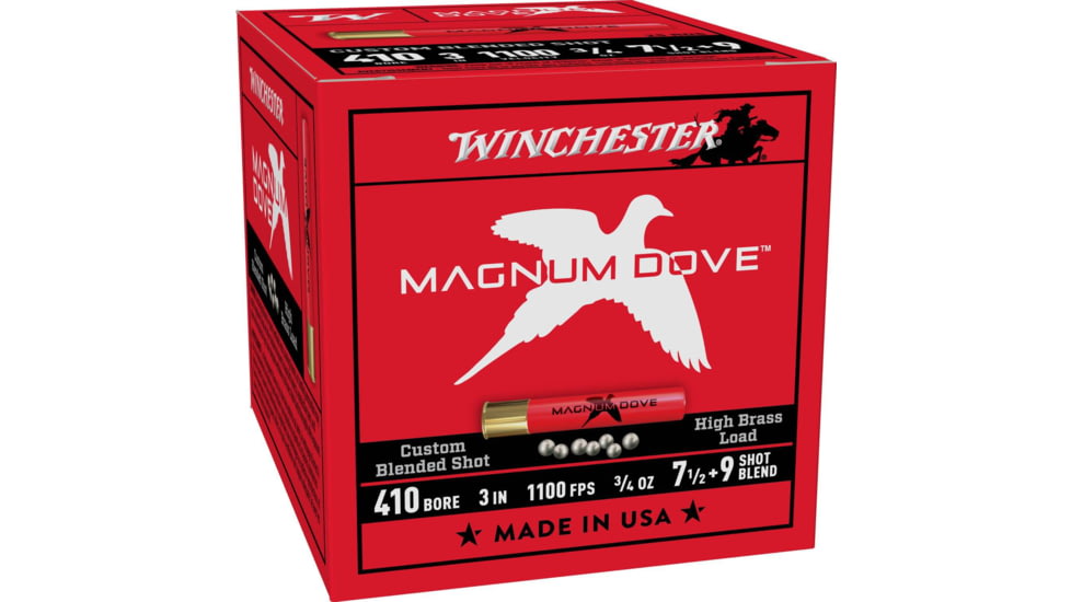 WIN MD41379 410G 37.5&amp;9 MAG DOVE 3/4-OZ 25/10