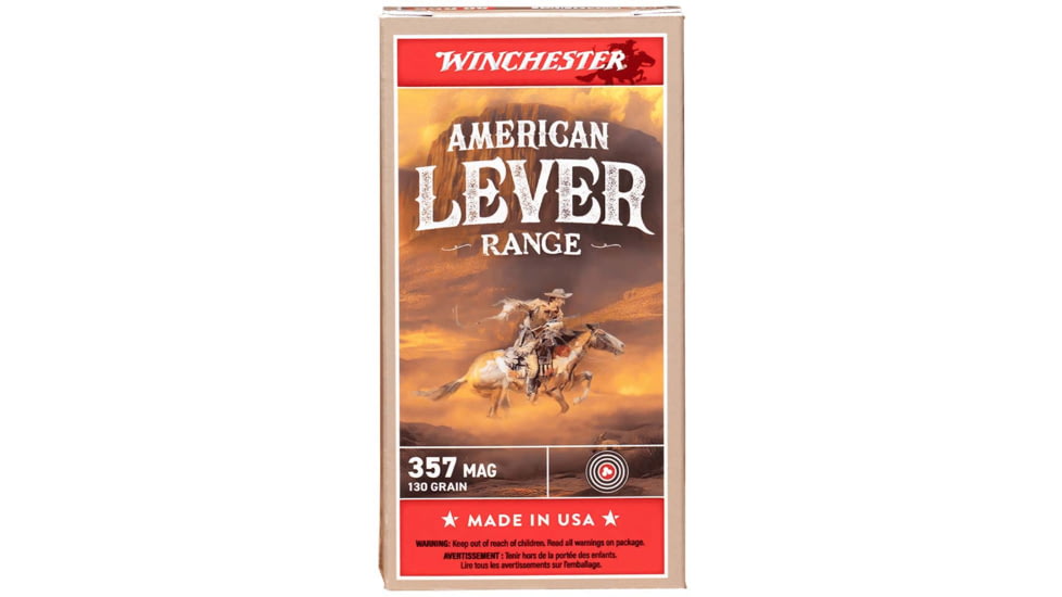 WIN W357AL 357MAG 30GR FMJ AM LEV MAWI 50/10