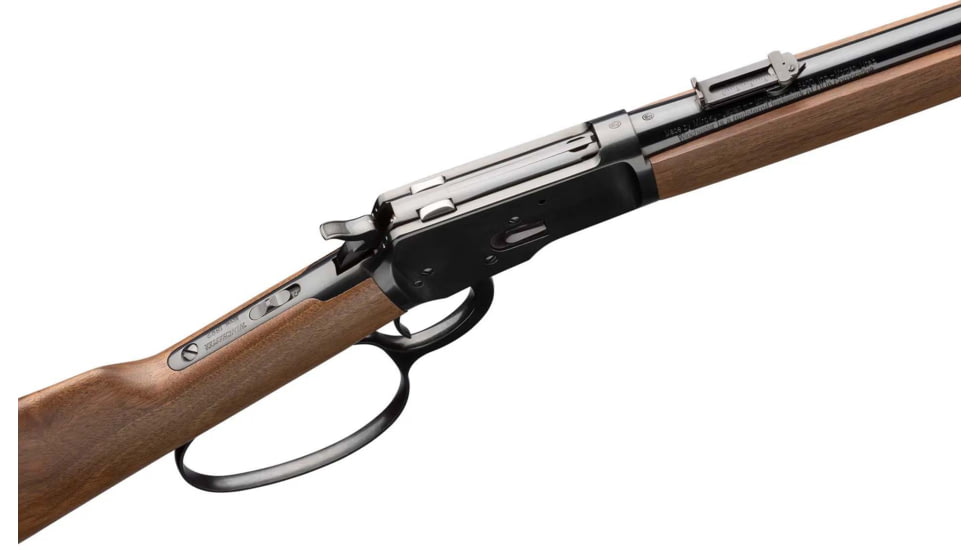 Winchester 1892 Large Loop Carbine Lever Action Rifle, .44-40 Winchester, 20in Barrel, 1-36, Walnut Wood Stock, Blued, 534190140-FRRMPG