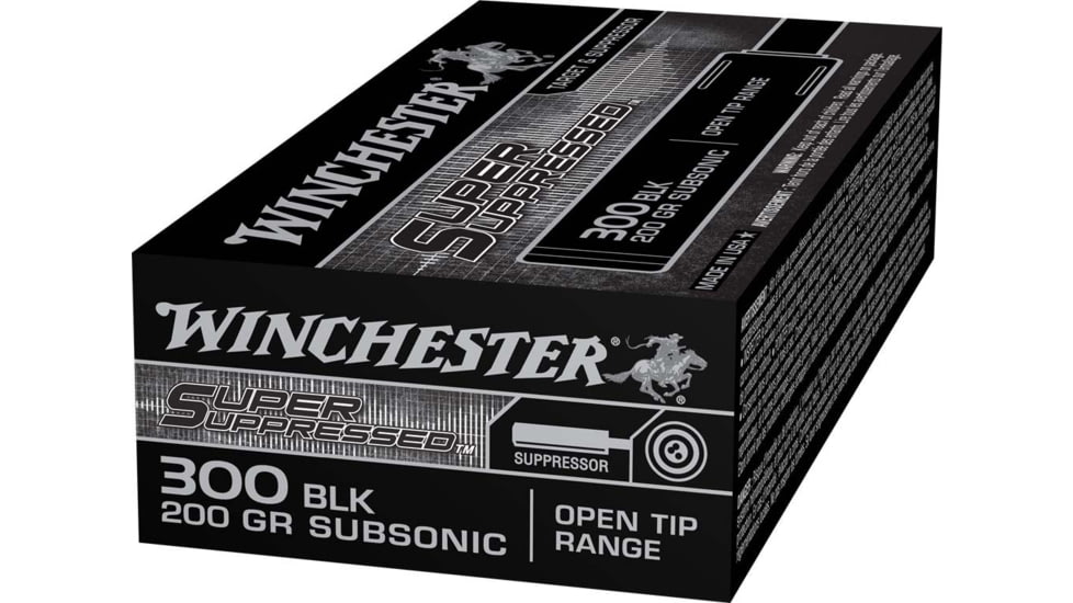 Winchester .300 AAC Blackout 200 grain Full Metal Jacket Rifle Ammunition