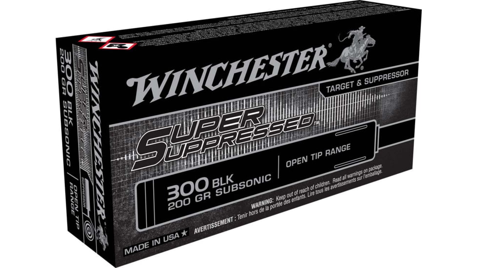 Winchester .300 AAC Blackout 200 grain Full Metal Jacket Rifle Ammunition