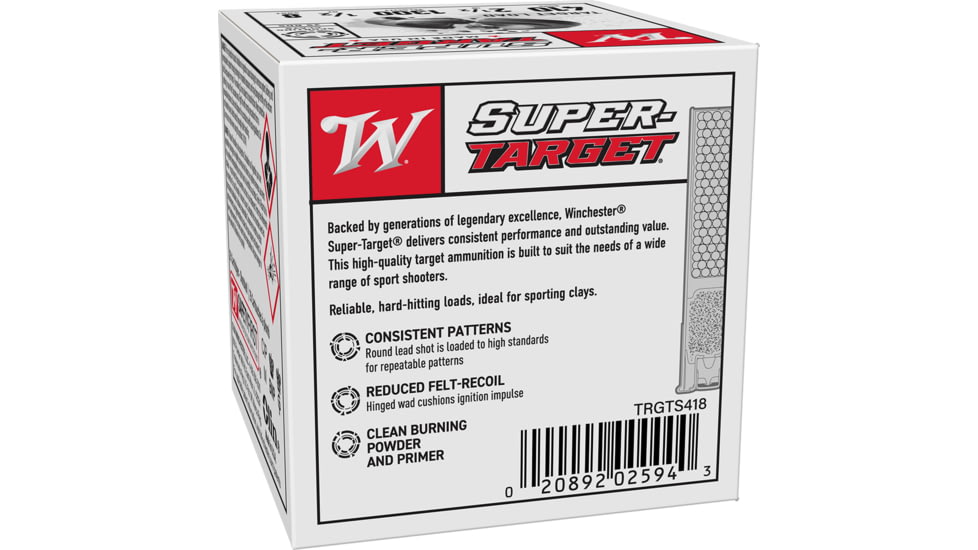 Winchester Super Target .410 Gauge 2 1/2in 1/2oz Shotgun Ammunition