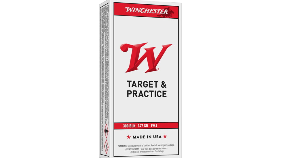 Winchester Usa 300 Aac 147gr Fmj 125rd 6bx/cs