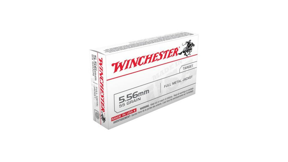Winchester Usa 5.56 55gr. Fmj 20rd 50bx/cs
