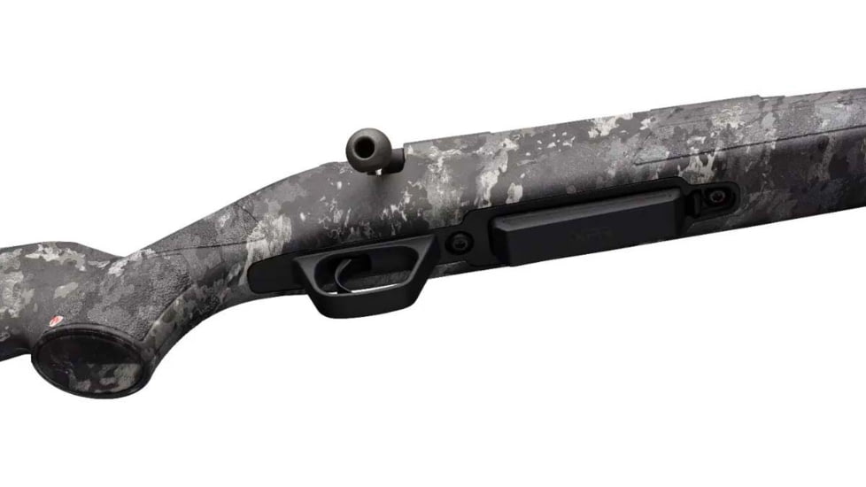 Winchester XPR Extreme Bolt Action Rifle, 270 WSM, 24in Barrel, 1-10, Synthetic Camoflage Stock, Cerakote Tungsten, 535776264-FRRMPG
