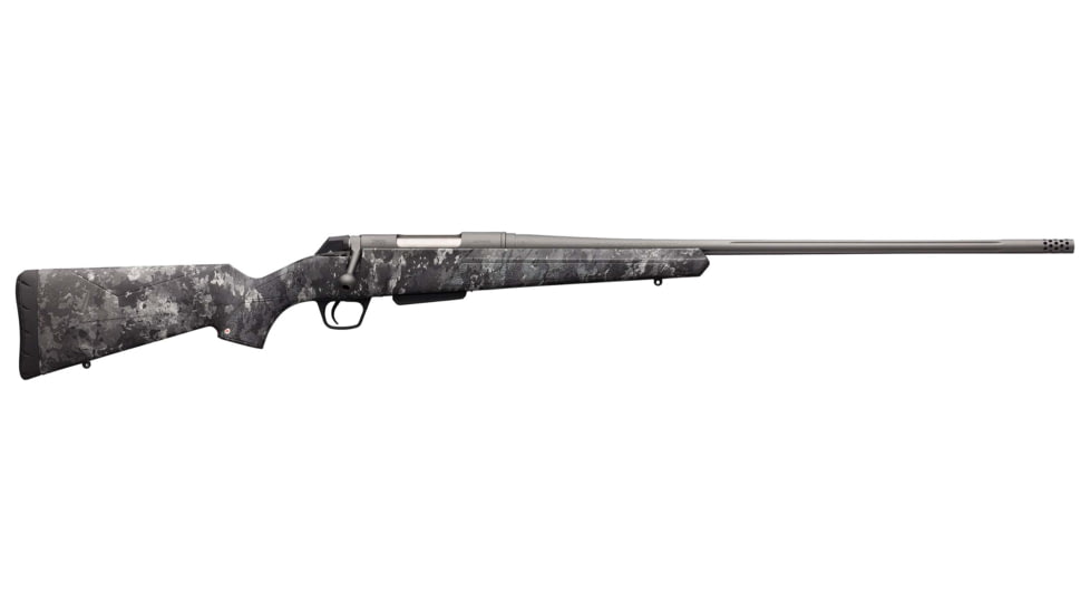 Winchester XPR Extreme Bolt Action Rifle, .223 Remington, 22in Barrel, 1-10, Synthetic Camoflage Stock, Cerakote Tungsten, 535776208-FRRMPG