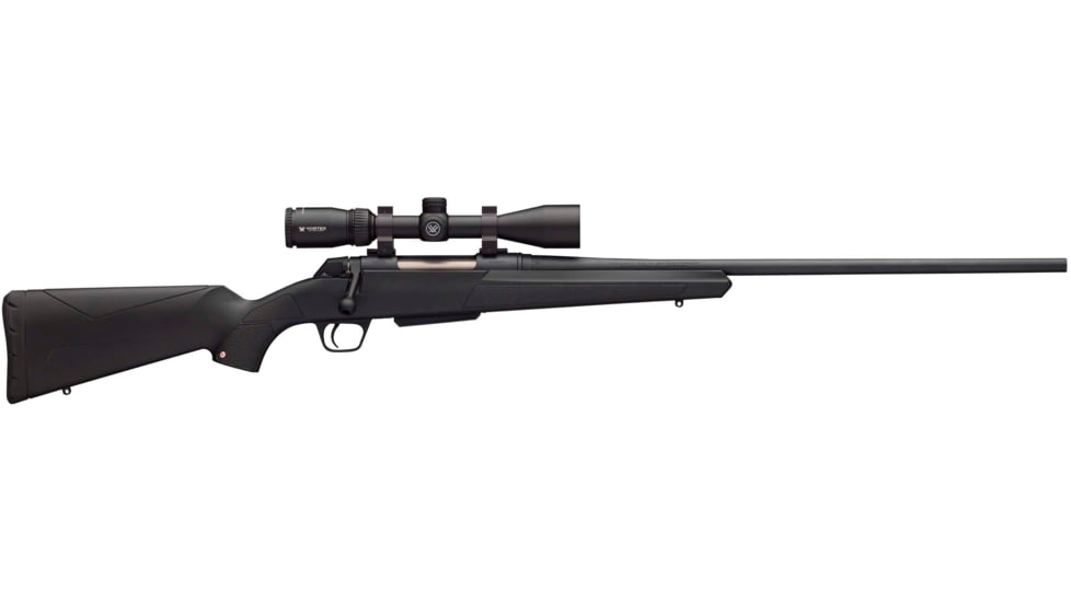 Winchester XPR Bolt Action Rifle, 7mm-08 Remington, 22in Barrel, 1-9.5, Vortex 3-9x40, Synthetic Black Stock, Matte Blued, 535705218-FRRMPG