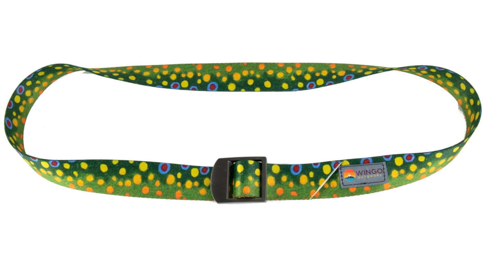 Wingo Outdoors Basecamp Belt, Brook Trout, One Size Fits Most, W-BAS-103-OS