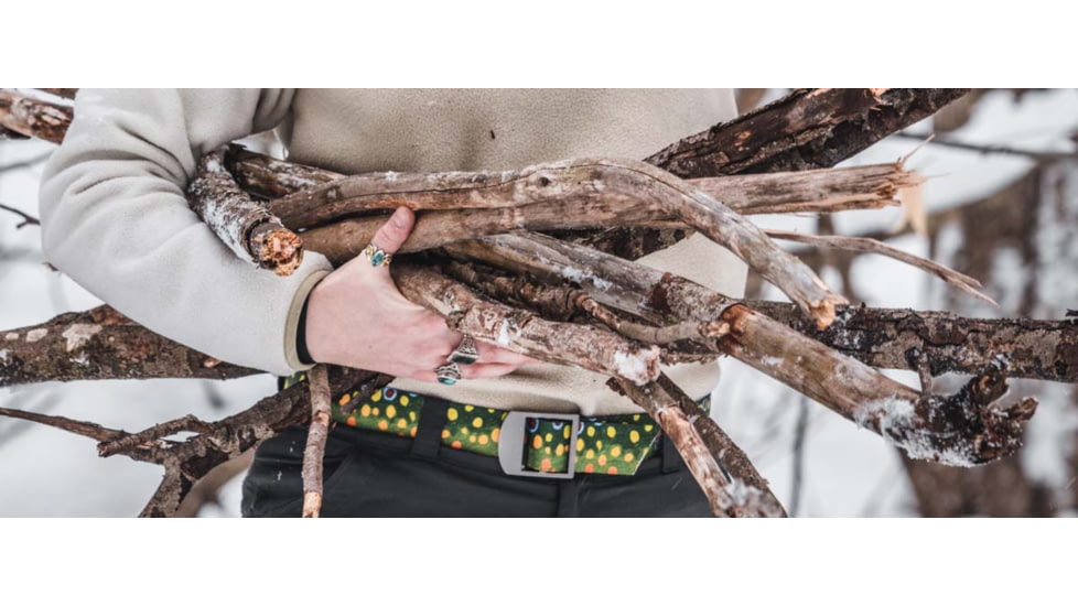 Wingo Outdoors Basecamp Belt, Brook Trout, One Size Fits Most, W-BAS-103-OS