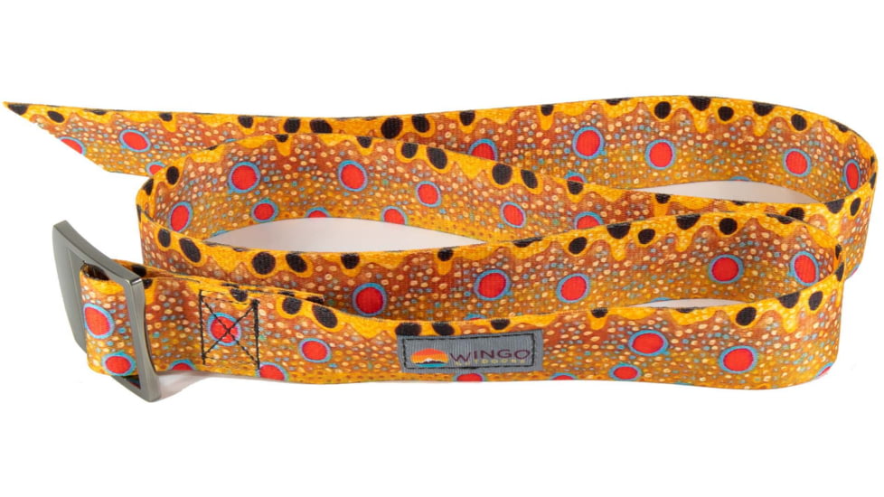Wingo Outdoors Basecamp Belt, Brown Trout, One Size Fits Most, W-BAS-104-OS