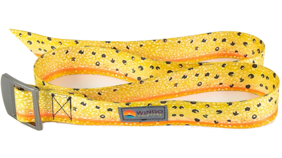 Wingo Outdoors Basecamp Belt, Cutthroat Trout, One Size Fits Most, W-BAS-105-OS