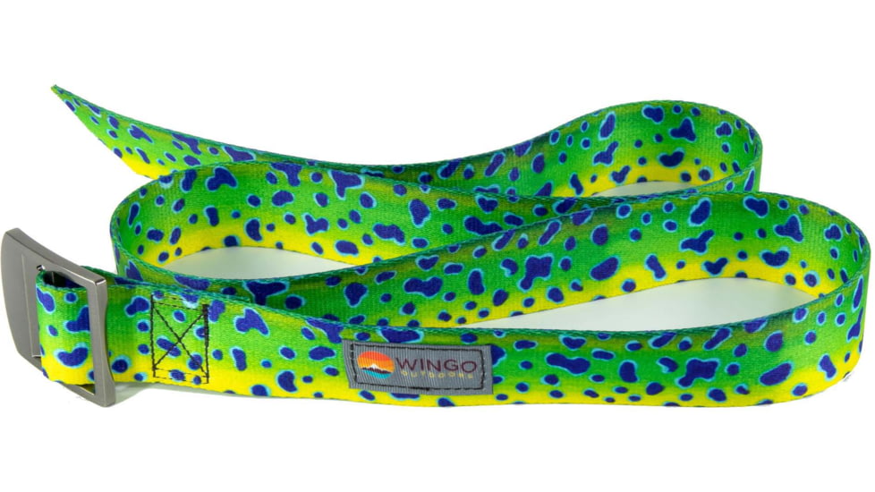 Wingo Outdoors Basecamp Belt, Mahi Mahi, One Size Fits Most, W-BAS-109-OS