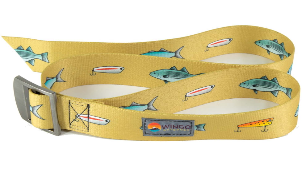 Wingo Outdoors Basecamp Belt, Nantucket, One Size Fits Most, W-BAS-111-OS