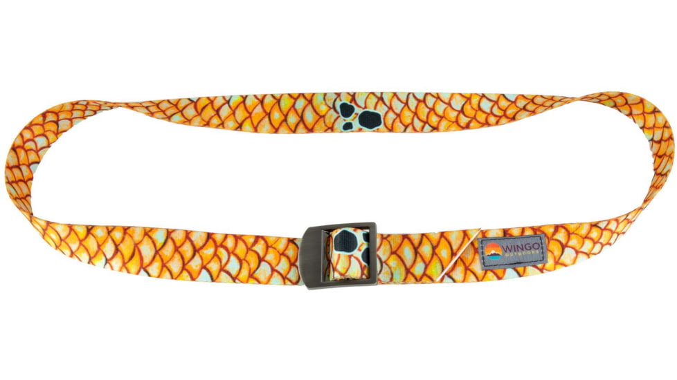 Wingo Outdoors Basecamp Belt, Redfish, One Size Fits Most, W-BAS-114-OS