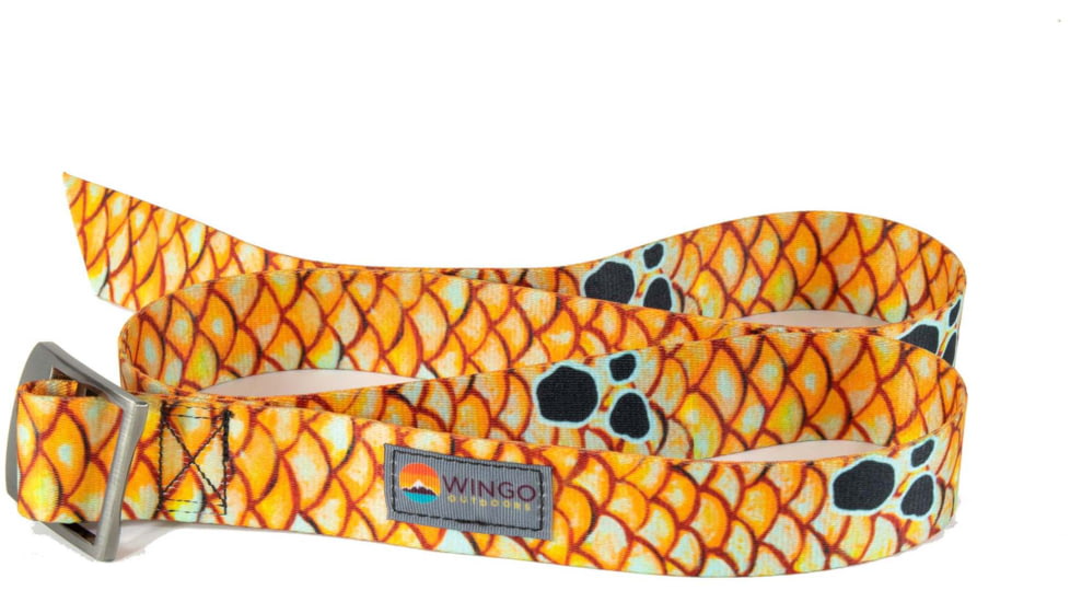 Wingo Outdoors Basecamp Belt, Redfish, One Size Fits Most, W-BAS-114-OS