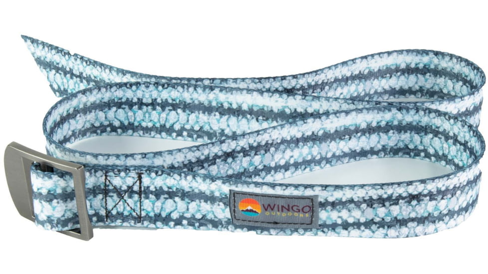 Wingo Outdoors Basecamp Belt, Striped Bass, One Size Fits Most, W-BAS-115-OS