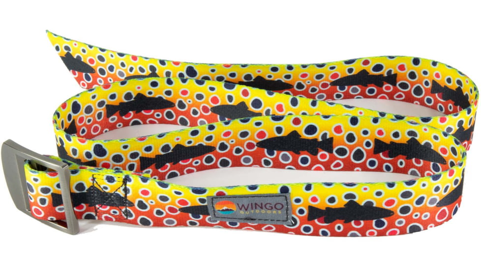 Wingo Outdoors Basecamp Belt, Yellowstone, One Size Fits Most, W-BAS-117-OS