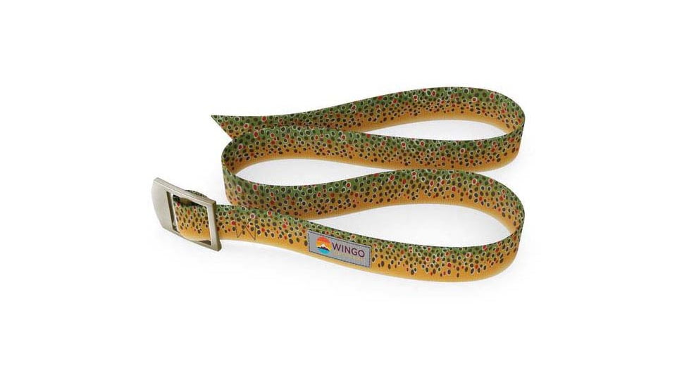 Wingo Outdoors Basecamp Belts, Brown Trout, One Size Fits Most, W-BAS-123-OS