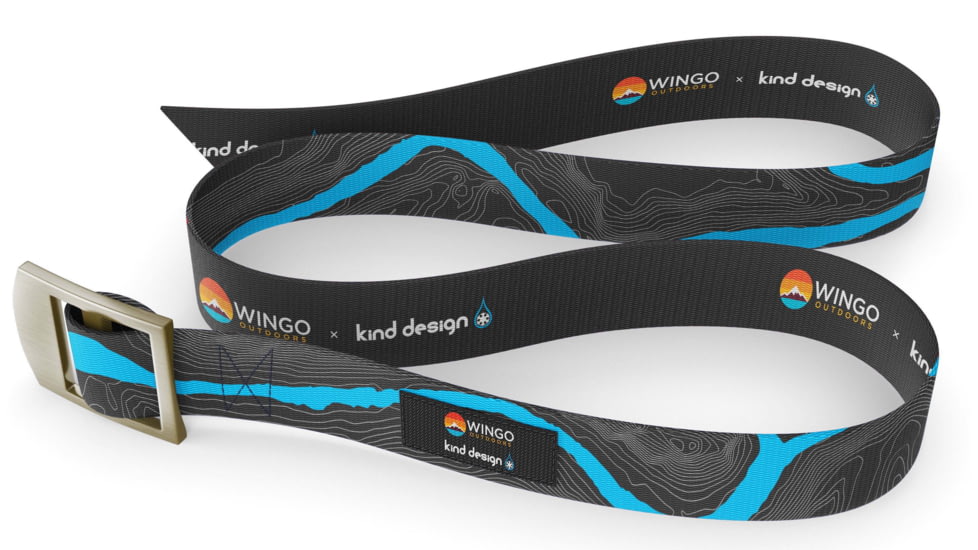 Wingo Outdoors Basecamp Belts, Colorado River, One Size Fits Most, W-BAS-401-OS