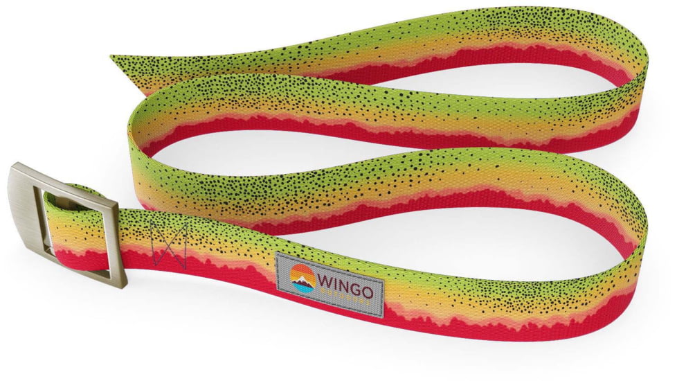 Wingo Outdoors Basecamp Belts, Cutthroat Trout, One Size Fits Most, W-BAS-130-OS