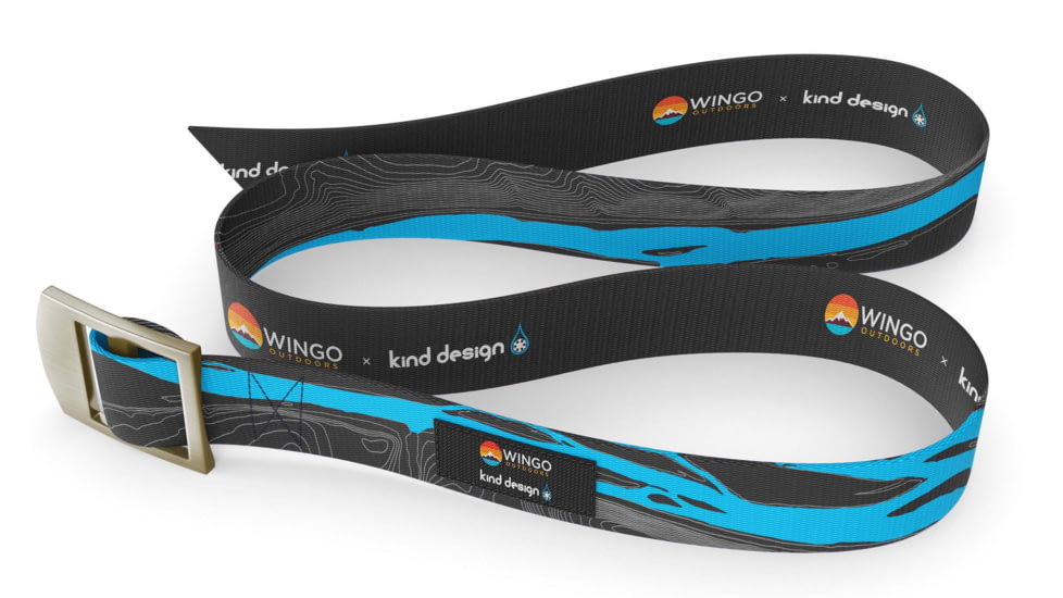 Wingo Outdoors Basecamp Belts, Delaware River, One Size Fits Most, W-BAS-407-OS