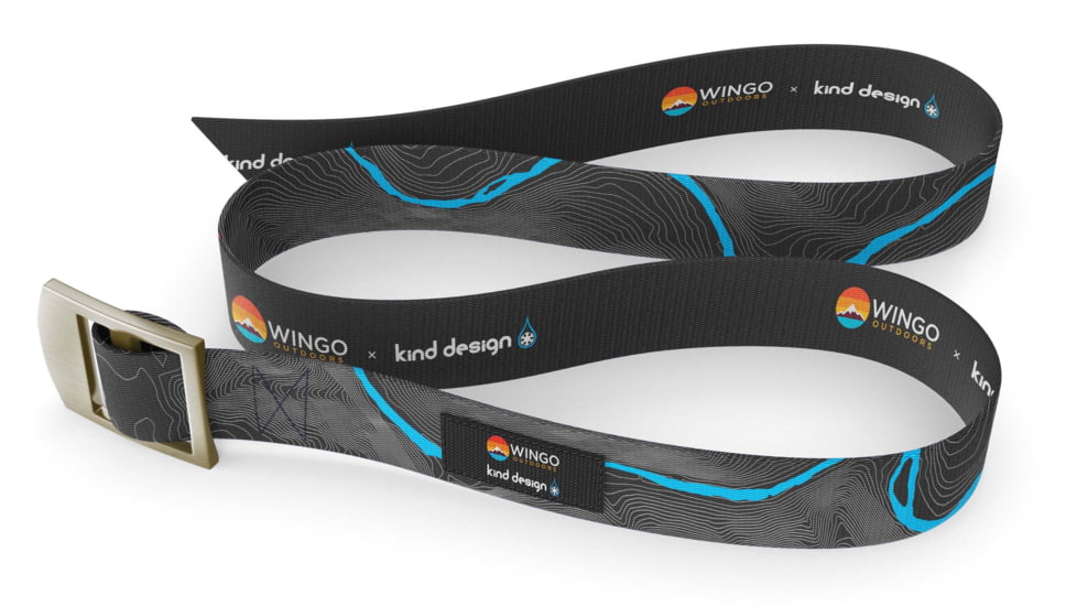 Wingo Outdoors Basecamp Belts, Deschutes River, One Size Fits Most, W-BAS-405-OS